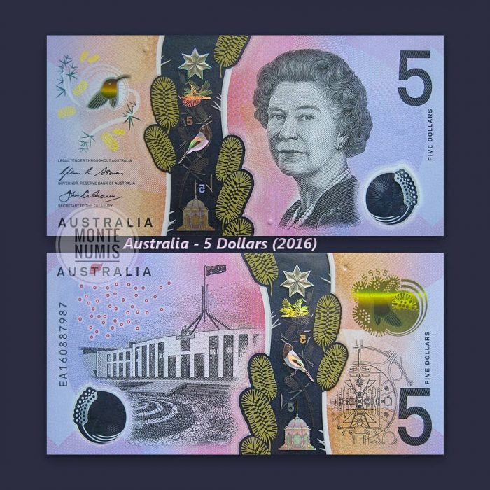 Buy counterfeit 5 Australian dollar bills