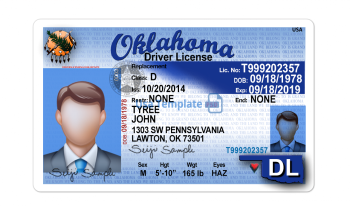 Real and fake Oklahoma driver’s licenses for Sale