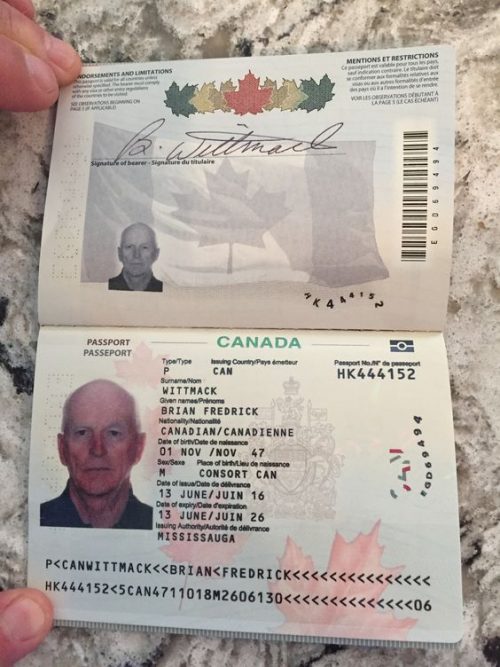 Buy Scannable Fake Canadian Passport